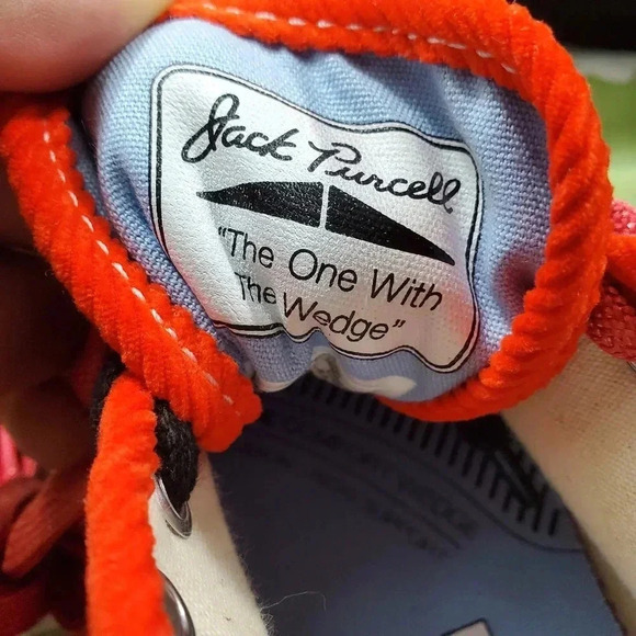 Converse women jack purcell chukk cherry 🍒 - Picture 3 of 13